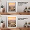 Americanflat Floating Picture Frame for Wall Art - Photo Frame with Floating Effect for Photos, Wall Art, and Pressed Flowers - Polished Glass Cover - Hanging Hardware